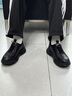 LHKX輕奢牛皮男鞋2025春夏季新款運(yùn)動(dòng)鞋男士休閑鞋子男軟底增高皮鞋男 8803黑色【皮面】-高端男鞋 41 曬單實(shí)拍圖
