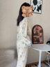 貓人月子服孕婦睡衣女士純棉帶胸墊懷孕期產(chǎn)后喂奶專(zhuān)用長(cháng)袖家居服套裝 【帶哺乳口+可調節帶】8003 L 【建議100-120斤】 曬單實(shí)拍圖
