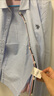 U.S. POLO ASSN.長(cháng)袖襯衫女純色防走光商務(wù)休閑純棉白襯衣春秋通勤翻領(lǐng)女外套上衣 曬單實(shí)拍圖
