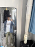 嫻槐小眾復古扎染美式街頭春夏格子襯衫外套男女同款寬松ins潮牌上衣 藍色格子 M 86-105斤 曬單實(shí)拍圖