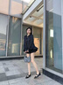 NINE WEST品牌鉚釘瑪麗珍鞋女2025夏季新款真皮單鞋百搭時(shí)尚鞋子女 黑色 36 曬單實(shí)拍圖