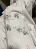 POUM 白色痞帥感牛仔褲男士夏季漆點(diǎn)褲子美式高街微喇傘兵工裝長(zhǎng)褲男 CHFS-C1151白色 XL 曬單實(shí)拍圖