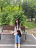 PMOG度假風(fēng)休閑吊帶裙女2025夏季慵懶顯瘦寬松蓬蓬碎花連衣裙ins 圖片色  M 【建議100斤-110斤內】 曬單實(shí)拍圖