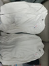 名創(chuàng)優(yōu)品（MINISO）打底衫男冬季高級(jí)感內(nèi)襯磨毛質(zhì)感半高領(lǐng)加絨長(zhǎng)袖t恤 白 3XL  曬單實(shí)拍圖