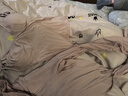 覓絲（Agentmuse）裸感睡衣女性感吊帶睡裙復古莫代爾家居服帶杯墊套裝346迷霧玫瑰M 曬單實拍圖