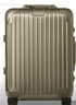 RIMOWA【周杰倫同款】日默瓦Original21寸鋁鎂合金行李箱旅行箱登機(jī)箱 鈦金色 21寸 【適合3-5天短途旅行】 曬單實(shí)拍圖