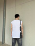 回力美式背心男款2025夏季寬松休閑坎肩重磅純棉無(wú)袖體恤男運動(dòng)外穿潮 【重磅純棉】白色(雪山麗影) L /175(回力潮牌品質(zhì)保障) 曬單實(shí)拍圖