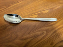 國風(fēng)316不銹鋼勺子家用高檔精致高顏值長(cháng)柄調羹成人兒童吃飯勺304湯匙 小尖勺【1支】醫療級316鋼 曬單實(shí)拍圖
