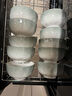 阿古朵碗碟套裝家用陶瓷餐具景德鎮(zhèn)整套碗盤(pán)高顏值碗筷碗具盤(pán)子喬遷禮物 煙雨江南10人食(湯碗配置) 46件套 曬單實(shí)拍圖