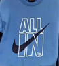 NIKE3BRAND 耐克男女童加絨衛(wèi)衣+衛(wèi)褲印花保暖彈力兒童時(shí)尚2件套 曬單實(shí)拍圖