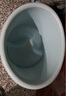 婧麒（JOYNCLEON）兒童洗澡桶寶寶泡澡桶嬰兒可坐浴桶浴盆家用小孩游泳澡盆 天藍(lán)色一體凳【0-5歲】 曬單實(shí)拍圖