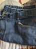 胖子超大碼加肥加大寬松肥大休閑牛仔褲300斤特大碼牛仔褲男春夏加肥加大運動(dòng)褲寬松直筒胖哥肥佬長(cháng)褲子 深藍 38【180-200斤】 曬單實(shí)拍圖