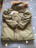 杰克·瓊斯（JACK&JONES）男裝冬季時(shí)尚潮流三防面料寬松連帽大毛領(lǐng)中長款工裝風(fēng)羽絨服男 草綠E03 草綠E03 L 180 曬單實(shí)拍圖