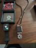 MR.MULL星圖iwatch123456789蘋(píng)果se手表帶掛繩項鏈皮脖鈦鋼金屬殼套子掛ultra49mm44/45/42/38個(gè)性改裝diy 黑編織繩+連接器+銀六芒星吊墜 42mm（10/11代 曬單實(shí)拍圖