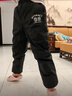 雪中飛兒童羽絨褲冬季男童中大童加厚運(yùn)動(dòng)羽絨褲黑色160cm 曬單實(shí)拍圖