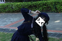 途尊日本校供感手作蝴蝶結(jié)手作jkdk制服帽毛呢學(xué)院幼稚園飄帶海軍帽子 黑色貓耳帽+黑絲帶 曬單實(shí)拍圖