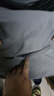 嘉曄干活穿的褲子男耐磨寬松束腳彈力夏季工地防撕裂工作服勞保工作褲 2件裝【灰色+黑色】 4XL 【155-170斤】 曬單實(shí)拍圖