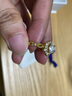 瑞諾黃金太陽花戒指女足金999鑲嵌鴿子蛋鉆戒時(shí)尚戒子生日禮物送女友 黃金太陽花鉆戒12-13# 金重約2.82g 曬單實(shí)拍圖