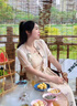 DGOV套裝女兩件套2025年新款旗袍吊帶裙兩件套新中式吊帶連衣裙套裝女 兩件套（zt） M 建議90-105斤 曬單實(shí)拍圖