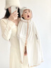 七樂豆嬰兒夏季防曬衣服薄款小月齡寶寶全身外出長(zhǎng)外套幼兒長(zhǎng)款披風(fēng)斗篷 卡其 均碼 (L) 曬單實(shí)拍圖
