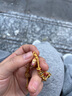 瑞諾黃金木馬盤纏手鏈女999足金琺瑯愛心財神錢串子生日禮物送女友 黃金小木馬盤纏手鏈/重約7.32克 曬單實拍圖