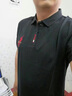 夏季polo衫短袖t恤男潮流ins保羅休閑大碼寬松百搭翻領(lǐng)痞帥上衣服 ZD01【騎士黑】 2XL 曬單實(shí)拍圖