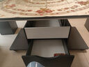家用多功能巖板升降茶幾客廳可移動(dòng)餐桌網(wǎng)紅小戶(hù)型創(chuàng  )意茶臺茶幾 【灰巖板+灰柜體】120長(cháng)60寬 曬單實(shí)拍圖