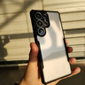 客套適用三星Galaxy S25Ultra/S25/S24/S23手機保護殼S25氣囊防摔全包鏡頭透明殼防護套 三星Galaxy S25Ultra 【炫酷黑-旋轉磁吸支架】SGS認證防摔-鏡頭全包 曬單實(shí)拍圖