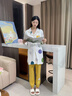 愛(ài)六甲月子服夏季薄款純棉孕婦睡衣春秋哺乳產(chǎn)后可哺乳3月份長(cháng)款家居服 夏款25°-35°純棉 A1076-1 M 115斤以?xún)葹樵挟a(chǎn)婦精心設計 曬單實(shí)拍圖