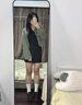 繪詩(shī)慧吊帶連衣裙女2025碎花裙子黑色吊帶裙包臀裙印花短裙純欲小個(gè)子 碎花吊帶短裙【黑色】 M 【建議97-106斤】 曬單實(shí)拍圖