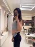 婷美塑身褲女高腰收腹提臀美體褲束腰顯瘦無(wú)痕打底塑形內褲 黑色 M 曬單實(shí)拍圖