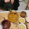 麥舒特耐熱玻璃公道杯加厚分茶器帶茶漏泡茶公杯茶海功夫茶具配件家用 黃把琳瑯公杯 曬單實(shí)拍圖