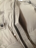 香影面包服短款羽絨服女2024冬季新款優(yōu)雅連帽百搭保暖鴨絨外套 灰色 M 曬單實(shí)拍圖