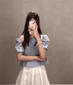 FSHE條紋露肩短袖襯衫女裝夏季2025法式設計蝴蝶結短款別致小衫 藍色襯衫 L 建議【110-120斤】 曬單實(shí)拍圖