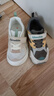 基諾浦 兒童學(xué)步鞋25夏季 透氣網(wǎng)面機能鞋 男女童鞋復古潮流系列GW1737 亮白/沙錢(qián)米/太妃棕 27.5 175mm 適合腳長(cháng)176-180mm 曬單實(shí)拍圖