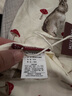 Milkbarn嬰兒連體衣男女寶寶夏季短袖哈衣爬服嬰幼兒衣服 米色兔兔 73cm (6-12m) 曬單實(shí)拍圖