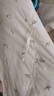 優(yōu)奇輕薄棉保暖新生嬰兒衣服秋冬季棉服剛出生寶寶夾棉連體衣和尚服 曬單實(shí)拍圖