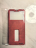 豪丫 vivoS7手機殼翻蓋V2020A/CA鏡頭全包隱藏磁吸扣硅膠防摔全包保護開(kāi)窗仿真皮套男女款 vivo S7-紅灰配鋼化膜 曬單實(shí)拍圖