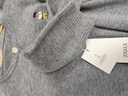 ZXEGI女士羊毛衫女100%羊毛小熊刺繡休閑好品質(zhì)長袖針織開衫毛衣女外套 霧灰色 M 曬單實(shí)拍圖