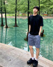 真維斯冰絲短袖t恤男士夏季涼感上衣服2025新款速干大碼莫代爾半袖男裝 黑色(純色) L (175) (收藏加購優(yōu)先發(fā)) 曬單實(shí)拍圖