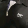 羅蒙（ROMON）長(cháng)袖t恤男士POLO打底衫春秋季寬松純色外套男裝衛衣服黑色XL 曬單實(shí)拍圖