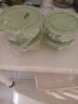 欣美雅（xinmeiya）玻璃飯盒微波爐加熱學(xué)生上班族帶飯保溫餐盒分隔便當(dāng)盒密封保鮮盒 中圓 710ml*2【活動限購】 曬單實拍圖