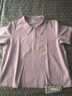 MsShe大碼女裝2025新款夏裝【珠地棉】休閑氣質(zhì)polo領(lǐng)短袖T恤 桔梗紫色現貨 5XL 曬單實(shí)拍圖