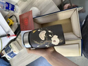 檀軒閣紫砂保溫杯便攜車載高檔陶瓷泡茶水杯商務(wù)禮物送父親母親老師禮品 黑色-沁園春·雪300ml 曬單實(shí)拍圖
