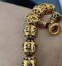周生生七夕禮物黃金手鏈足金六字大明咒葫蘆金珠圓珠手鏈?zhǔn)执?0480B計價 05圈 - 29.82克(含工費(fèi)6800元) 曬單實拍圖