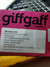 giffgaff英國電話(huà)卡激活 15英鎊余額激活 曬單實(shí)拍圖