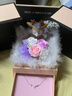 黛諾德玫瑰香皂花純銀小鹿項鏈畢業(yè)高考祝福紀(jì)念生日送女友高端檔禮物品 曬單實拍圖