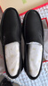 夢(mèng)特嬌（MONTAGUT）男鞋2025年秋季新款休閑板鞋男套腳一腳蹬樂(lè )福鞋男士百搭皮鞋子男 曬單實(shí)拍圖