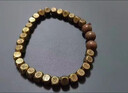 贏(yíng)夫人（Mrs win）銅篆書(shū)金光神咒手串原創(chuàng  )手工雕刻小眾復古民族風(fēng)感手鏈禮物 手鏈 無(wú)規格 曬單實(shí)拍圖