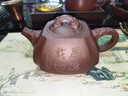 雅沁韻宜興紫砂壺茶壺國(guó)工游爽純?nèi)止ご笕萘吭V老紫泥四方泡茶壺石瓢 龍御石瓢 厚德載物 350ml 曬單實(shí)拍圖